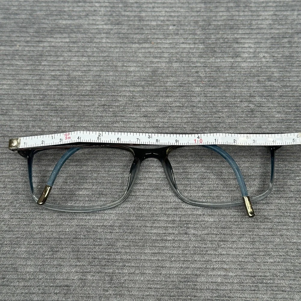 Silhouette SPX Y2K 2934 Blue Purple Gradient Rectangular Eyeglass Frames 56-16